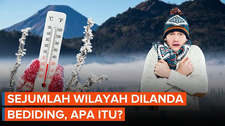 Apa Itu Bediding? Fenomena Suhu Dingin Ekstrem Saat Kemarau, Ini Penjelasannya