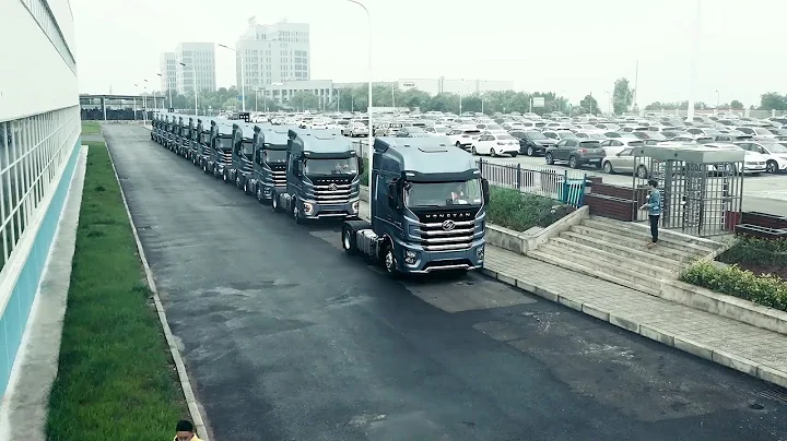 China exports 100 intelligent heavy-duty trucks to Kazakhstan - DayDayNews