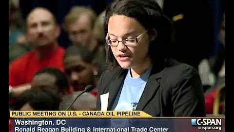 Danielle Simms Testifies at State Dept. Keystone X...