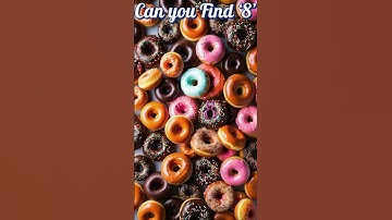 Can You Spot the Hidden 8? 🔍 Ultimate Visual Challenge #shorts  #viralvideo  #puzzlechallenge
