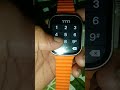 Apple Logo In T10 Ultra2 Smart Watch Code Live Youtubeshorts Shortvideo Smartwatch Shortvideo 