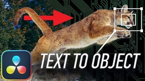 Sticking TEXT TO OBJECTS in DaVinci Resolve... MADE EASY! The Ultimate Guide to Tracking Text!