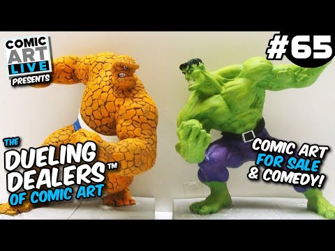 The Dueling Dealers of Comic Art №65 - 100% оригинал комик урлаг зарна