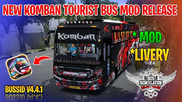 New Zedastra Komban Bus Mod Tamil | Bus Simulator Indonesia | Komban Bus Livery In Bussid #komban