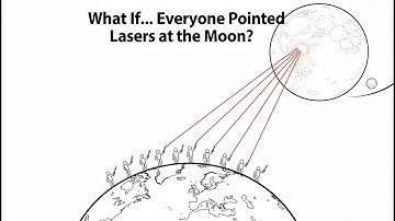 What If… Everyone on Earth Pointed a Laser at the Moon?