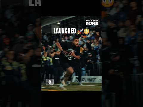 DEFENDER GETS LAUNCHED 😳🚀 #VIRAL #RUNIT #SPORT #TACKLE #DEFENDER #ATTACKER #CRAZE