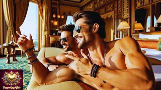Part 26 - Lavish Gay Couple Romance| Handsome Men in Luxury Bedroom 🫶👬💯💘