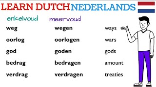 NT2 NEDERLANDS LEREN - useful dutch lesson #1