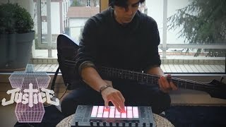 Justice - Alakazam inspired ableton push &amp; bass performance