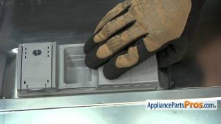 How To: Bosch/Thermador/Gaggenau Detergent Lid 00166621