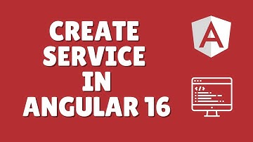 how to create angular service