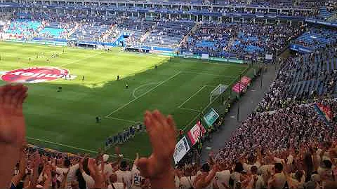 Hansa siegt beim HSV - Feier nach dem Spiel #hsvfch #fchansa