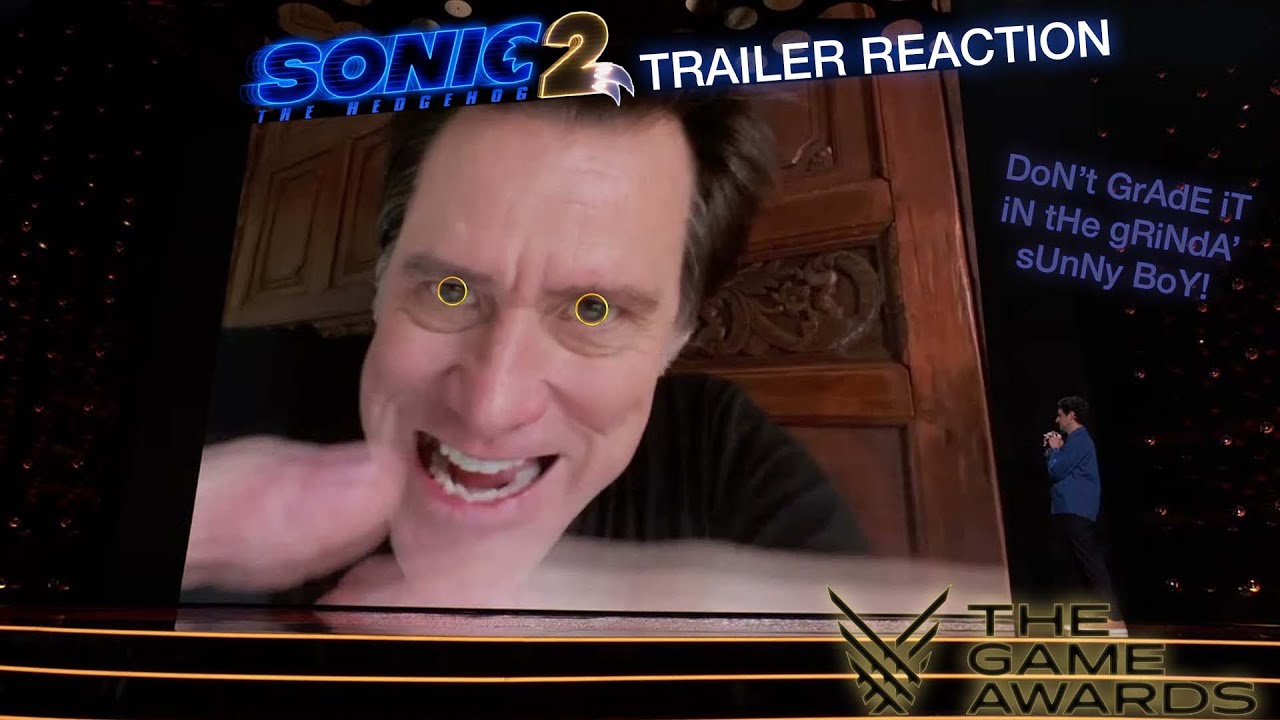 Sonic The Hedgehog 2 Movie - Live Trailer Reaction @ Game Awards 2021