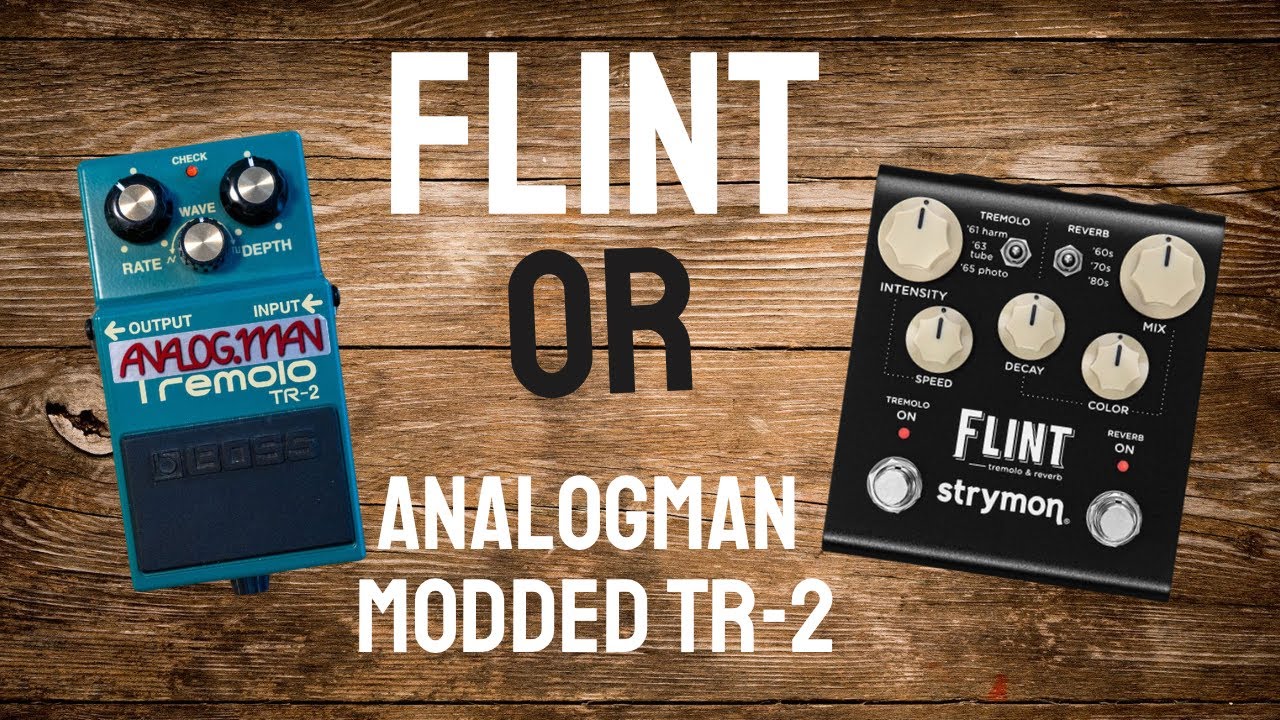 Analogman Modded BOSS TR 2 or Strymon Flint V2 - YouTube