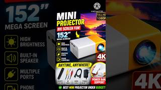 Best movie projector in india // Mini Projector