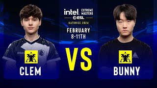 Clem vs. Bunny  IEM SC2 Katowice 2024  Group Stage