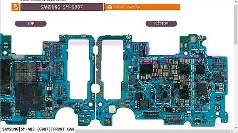 Samsung A8S SM A887 FORNT CAMERA Error Notwarking Not Open Problem Hardware Solution