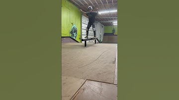 Boardslide on a rail at Slam City #skateboarding #skateboard #skate #viral