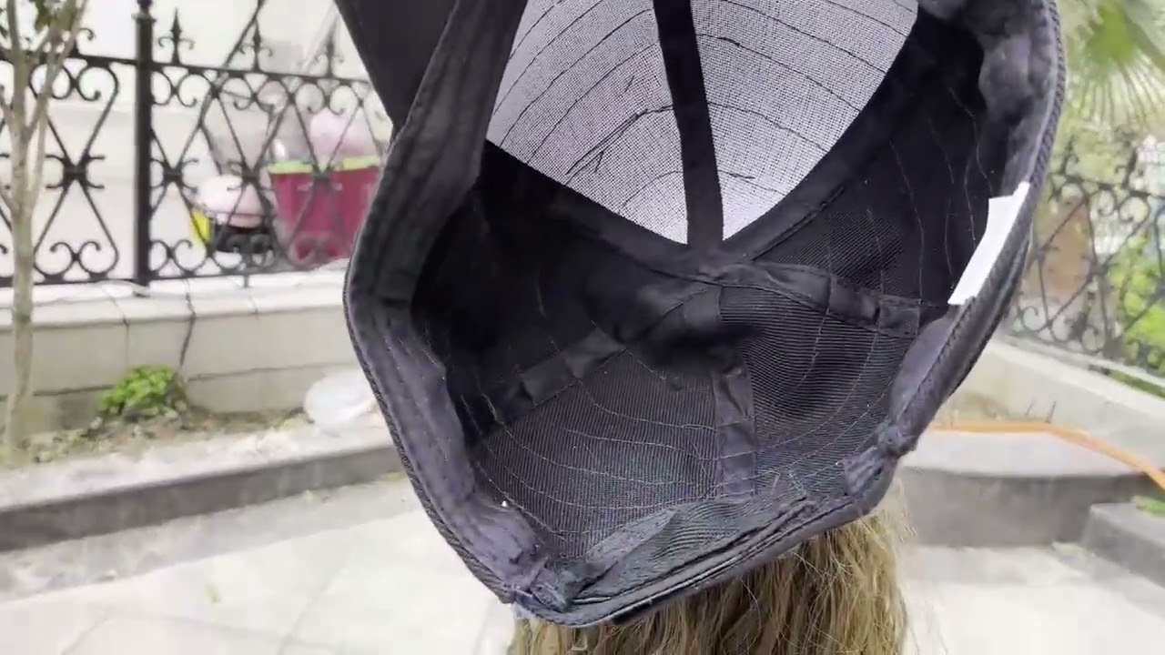 Hat Wig Hat with Hair Ponytail Wig Baseball Cap with Hair Brown Long Wavy Hair Wig for Women