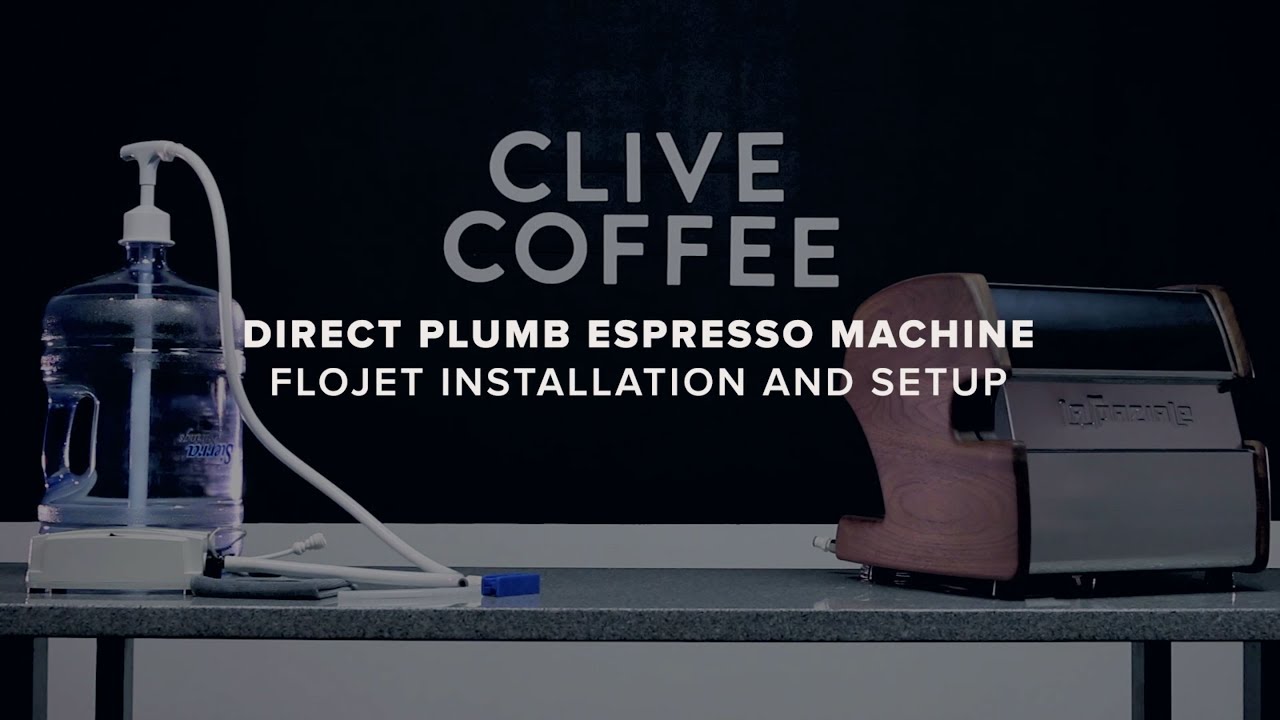 Direct Plumb Espresso Machine | Flojet Installation