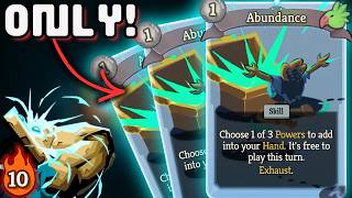 Can You Beat Slay The Spire 2 Using Only The New ABUNDANCE Card?