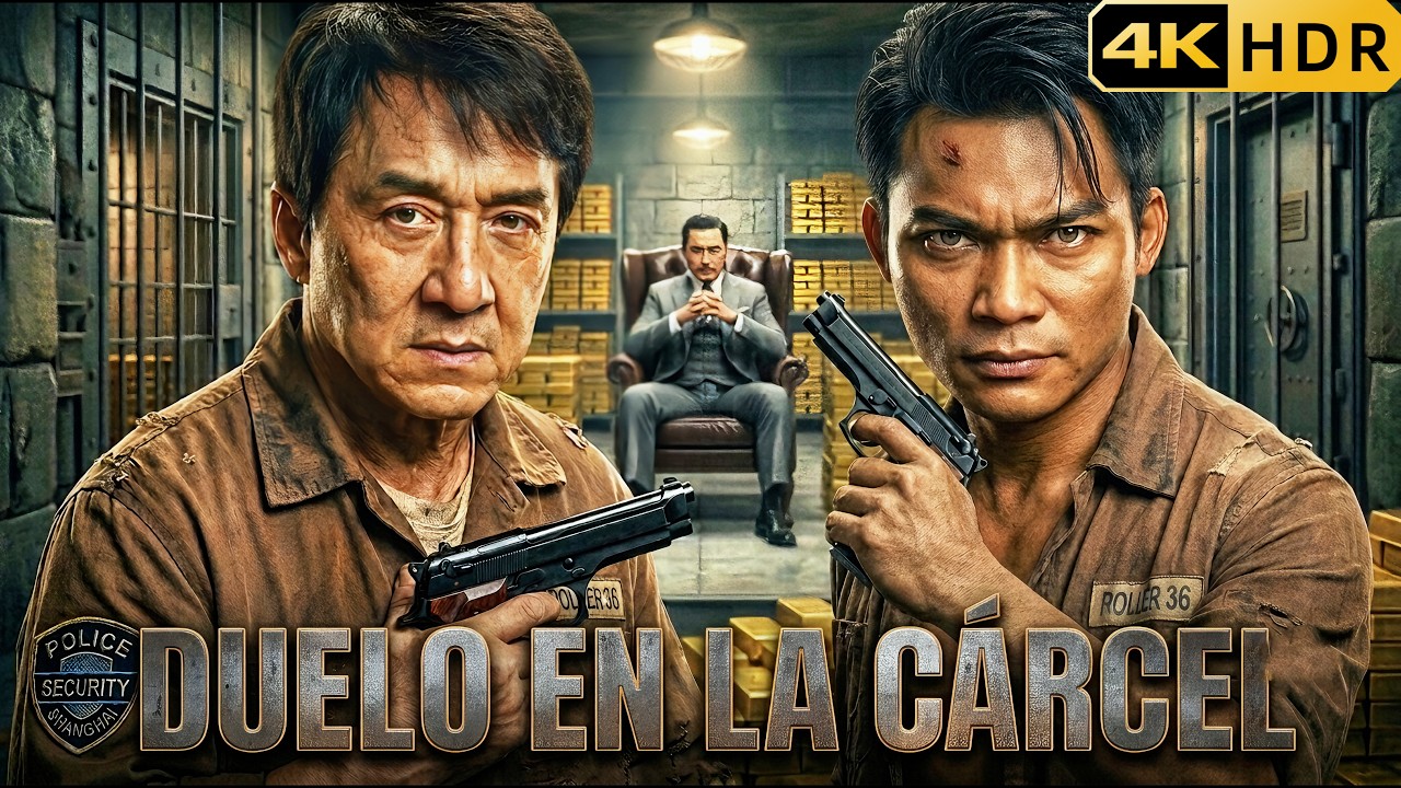 Miniatura de YouTube: ¡Jackie Chan entra en prisión para vengarse y se enfrenta al jefe de la mafia! 🔥