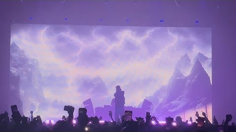 Bladee - YUNG SHERMAN Ft. Yung Sherman Live @ The Shrine in Los Angeles Cold Visions Tour 10/11/24