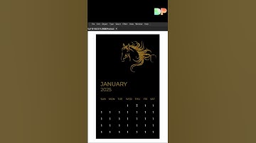 Make Number Sequence Script for Calendar Design | Illustrator script