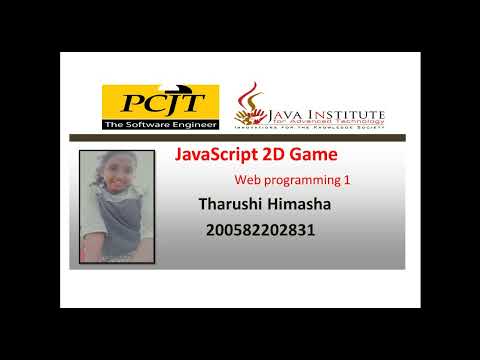 Java Script 2D Game Development