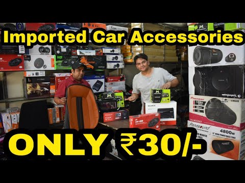 Karol Bagh Car Accessories Market Delhi | Car Camera | Bass Tube | Amplifier | Jai Auto ???? - YouTube