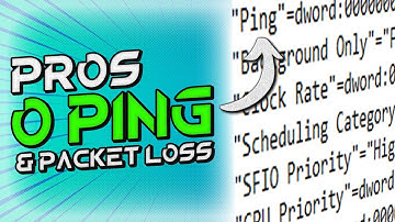 PROS 0 Ping & 0 Input Delay Secret: Fix Lag & Packet Loss In Windows 10 & 11