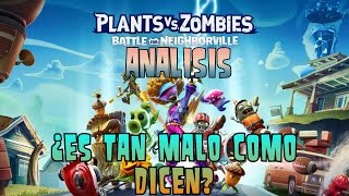 Análisis a plants vs zombies battle for neighborville ¿deberás es malo? (2024)