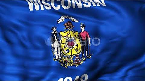Wisconsin State Flag | Motion Graphics - Videohive template