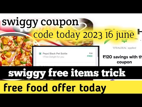 swiggy coupon code today 2023 16 june 