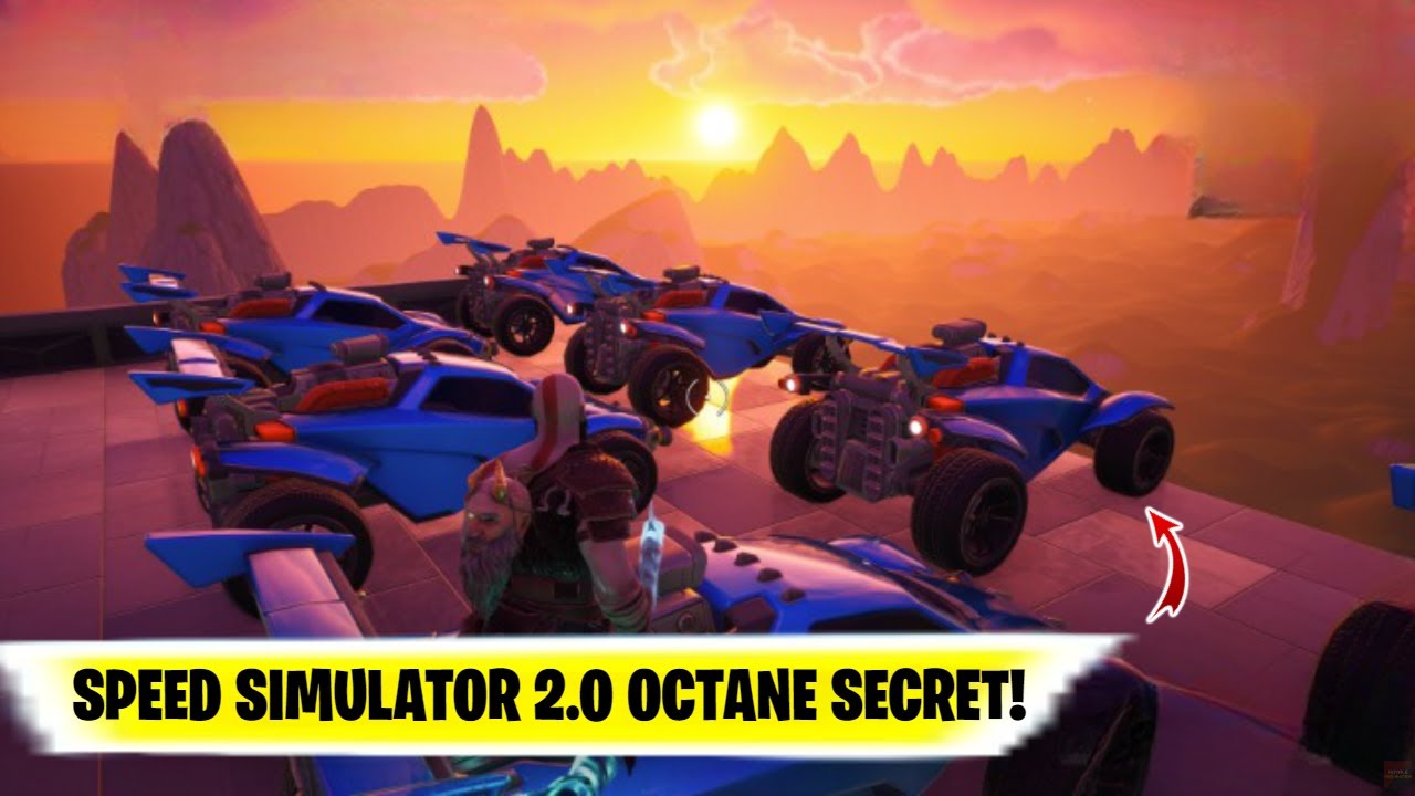 Fortnite SPEED SIMULATOR 2 0 Secrets How To Get OCTANE SECRET In Speed Simulator 2 0 YouTube