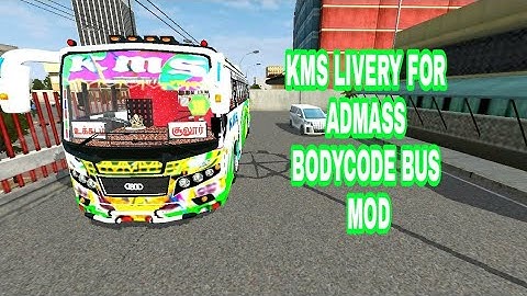 KMS LIVERY FOR ADMASS BODYCODE BUS MOD