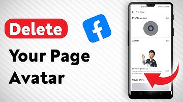 How To Delete Your Facebook Page Avatar - Full Guide