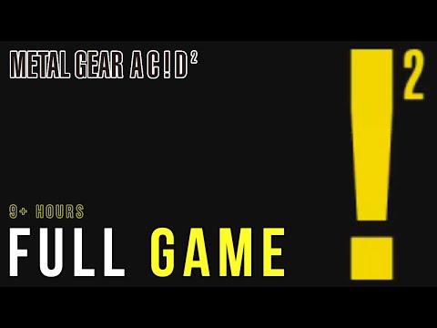 Metal Gear Acid 2 - Full Game (No Commentary)