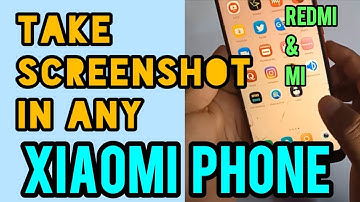 How to Take Screenshot in Mi A2 Lite