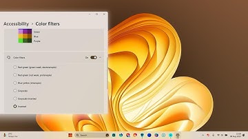 Windows 11 Accessibility: You may soon be able to adjust the Intensity of Color Filters