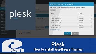 How to install WordPress Themes with the WordPress Toolkit - Plesk