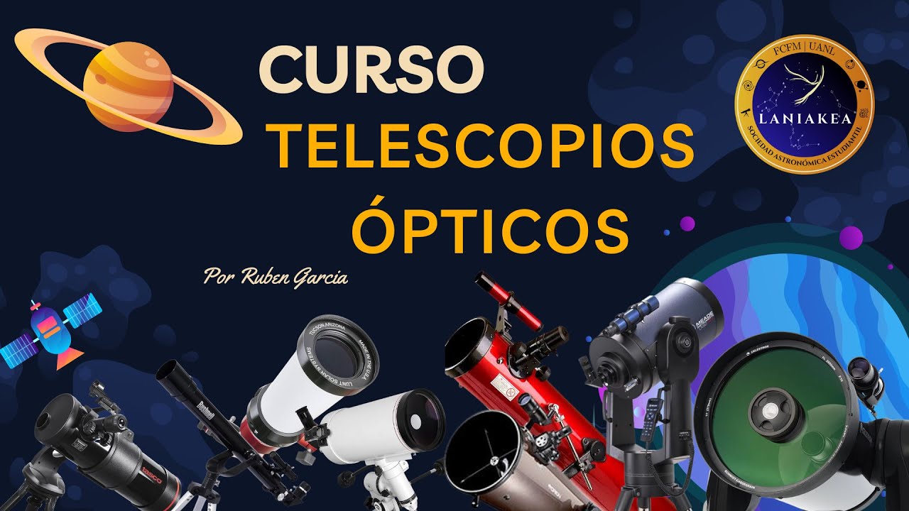 Curso de Telescopios - ¿Qué es un telescopio? Apertura, Distancia focal ...