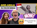 AMEL AMILIA - KU INGIN BEBAS MUSIC VIDEO | REACTION!🇮🇩