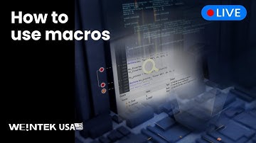 Weintek Live! How to use Macros