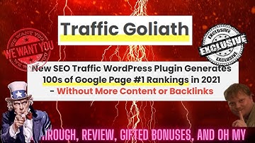 🔻 TRAFFIC GOLIATH ❤️‍🔥 WordPress Plugin For Tags 🔻