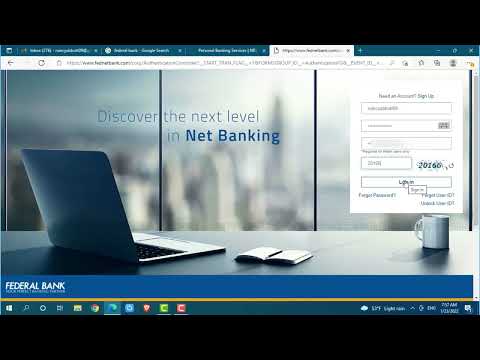 How To Login Federal Bank Internet Banking Account 2022 | Federal Bank Online Banking Sign In Help