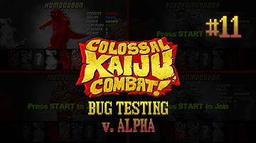 COLOSSAL KAIJU COMBAT Alpha Bug Testing #11