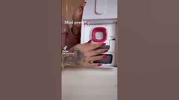 CRICUT MINI press.. super quick unboxing and showcase!! Mini but mighty.