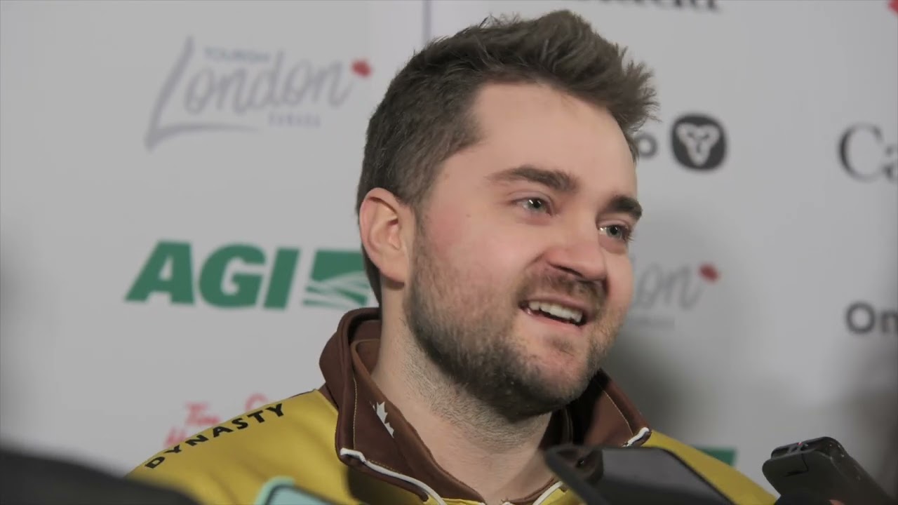 Media Scrum - Semi Final - 2023 Tim Hortons Brier