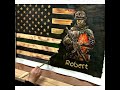 Where art meets honorcreating beautiful personalized handcrafted posters for our brave veterans
